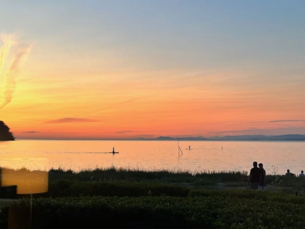 Sunset on Vancouver Island
