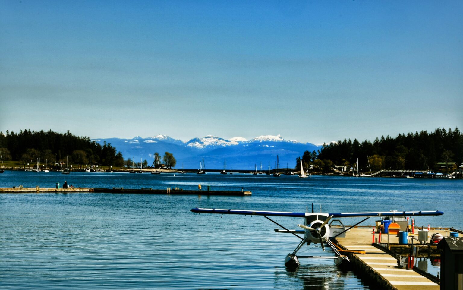 Nanaimo harbour, Vancouver Island